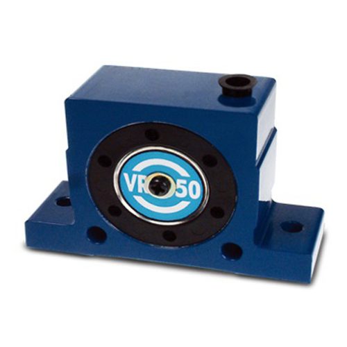 Vibrador de rodillos Pneu-Tek serie VR de alta potencia.