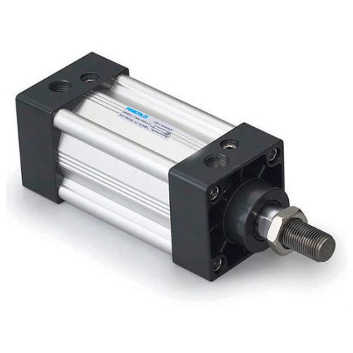 Cilindro neumático de doble efecto modelo RDF-0 serie industrial.