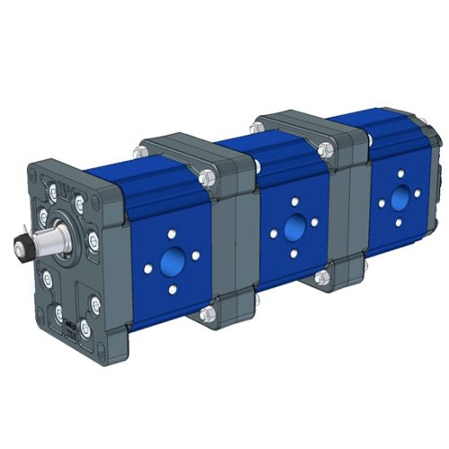 Bomba hidráulica múltiple pesada 9M301 brida 50.8mm.