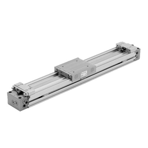 Cilindro neumático sin varillas modelo MY1 de alta precisión.