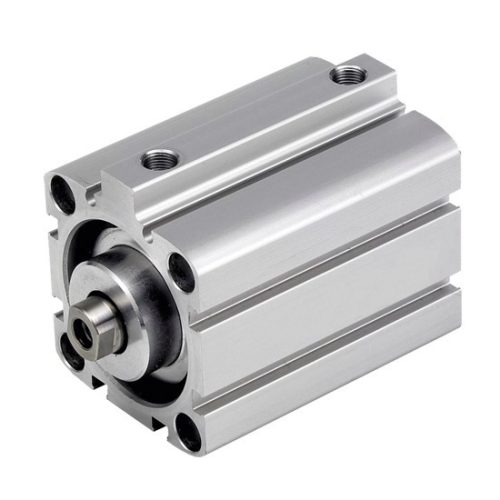 Cilindro neumático compacto serie CQ2B de cuerpo delgado.