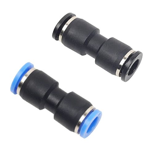 Unión recta neumática modelo PU conexión instantánea.