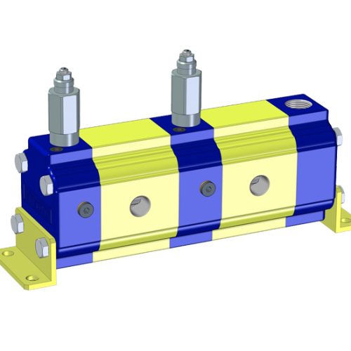 Válvulas de compensación 9RV para divisores de caudal.