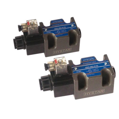 Válvula direccional hidráulica HYSTAR modelo DSG-03 de 350 bar.
