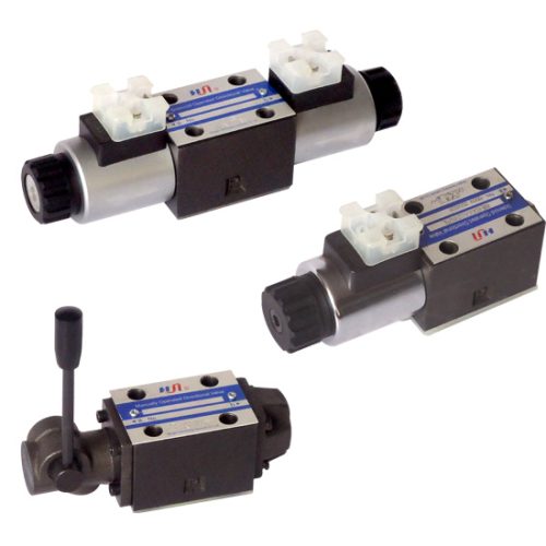 Válvula direccional modular 4WE6 para montaje en placa.