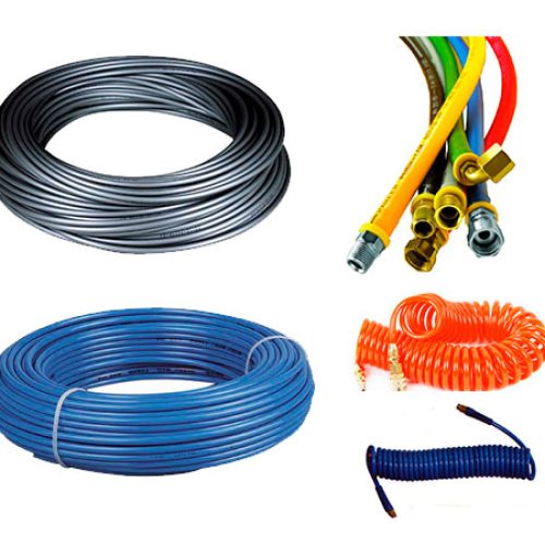 Manguera neumática de poliuretano flexible para aire comprimido.