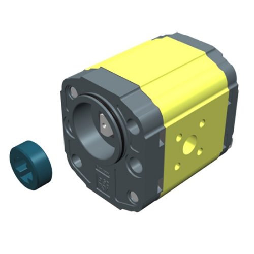 Motor Vivoil XU216 brida ø52 eje caña molida.