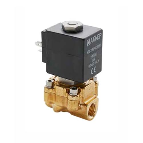 Válvula de membrana serie 03F para control de líquidos industriales.