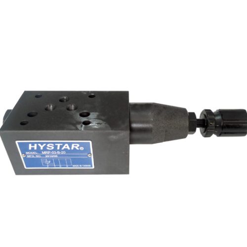 Válvula reductora de presión hidráulica modular.